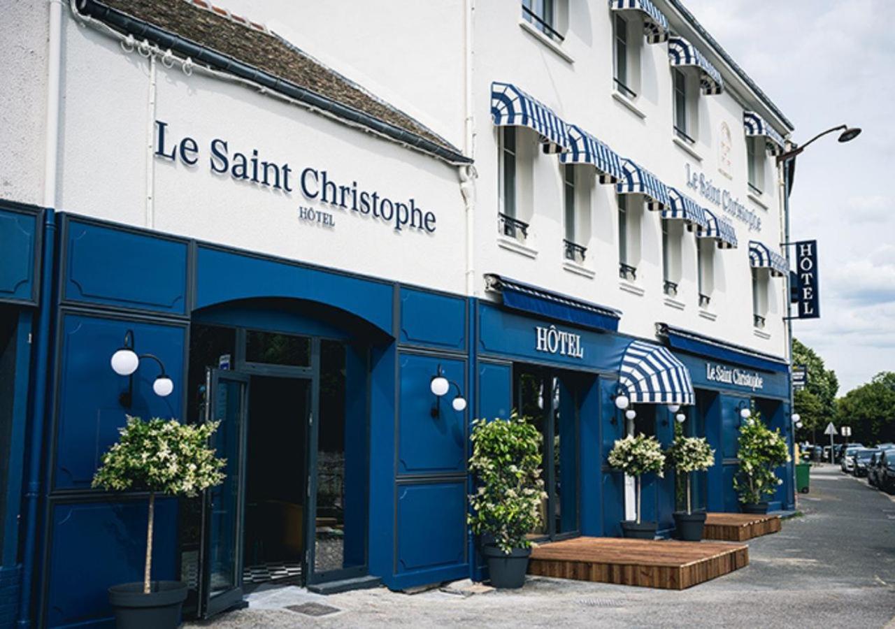 Hotel Saintchristophe Houdan Exterior foto